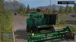 Мод на ДОН-1500Б для игры Симулятор Фермера 2017