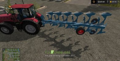 Мод на Lemken Juwel 8 Blue для игры Farming Simulator 2017