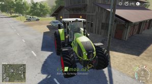Мод на Claas Axion 900 для игры Фарминг Симулятор 2019