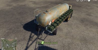 Mод на Fortschritt HL 50/45.2 Tanker для игры FS 2019