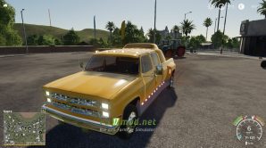 Мод на Chevrolet Silverado C30 Quad Cab Dually для игры FS 2019
