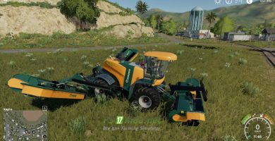 Mод на Krone Big M500 VE для игры Farming Simulator 2019