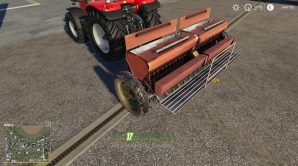 Мод на Сеялку СЗ-3.6 и две сцепки для игры Farming Simulator 2019