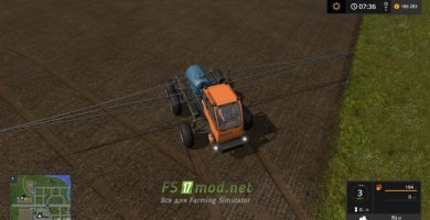 Moд на агрегат Туман для игры Симулятор Фермера 2017