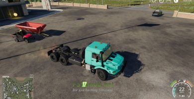 Мод на Mercedes Zetros 3643 6X6 для игры Farming Simulator 2019