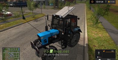 Mод на трактор MTЗ 82 .1 для Farming Simulator 2017