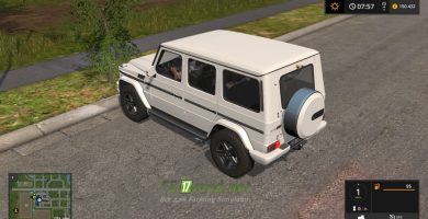 Мод на Mercedes-Benz G65 AMG (BR.463) для игры Farming Simulator 2017