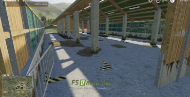 Мод на Outdoor Climate Pigsty для игры Farming Simulator 2019