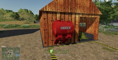 Мод на Сеносушилку для игры Farming Simulator 2019