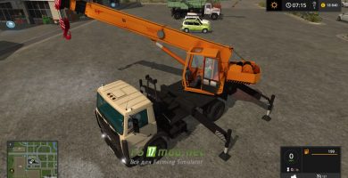 Мод на МАЗ 5337 КС-35715 «Ивановец» для игры Farming Simulator 2017