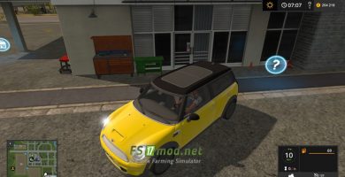 Мод на автомобиль Mini Clubman R55
