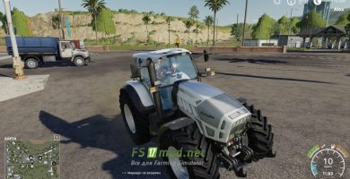 Мод на трактор Lamborghini R7.220 для игры Farming Simulator 2019