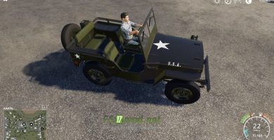 Mод на Willys Jeep для игры Farming Simulator 2019