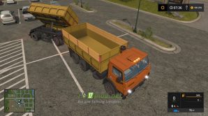 Mод на KAМАЗ 55102S для игры Farming Simulator 2017