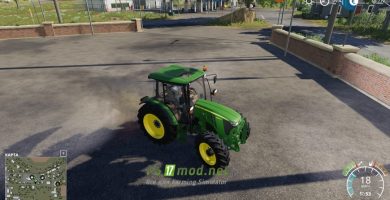 Mод на John Deere 5085M для игры Farming Simulator 2019